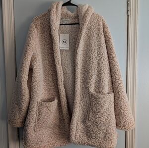Cozy Women's Cream Teddy Jacket
